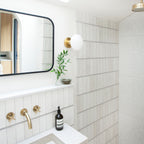 Applique murale Lochan en laiton + ovale