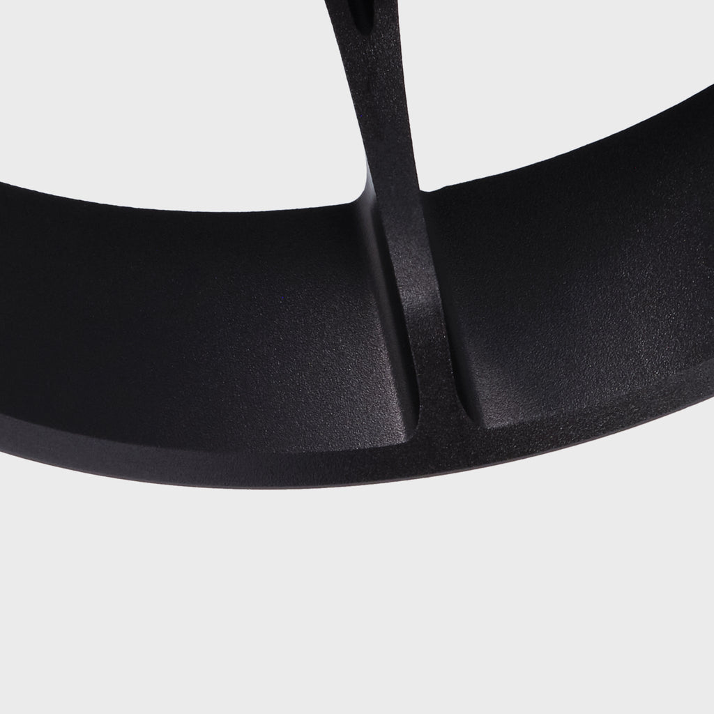 Pendentif Loop Single en gris foncé + Sphere IV