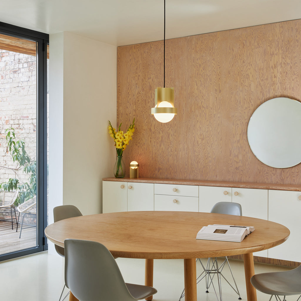 Pendentif Loop Single en or + Sphère IV