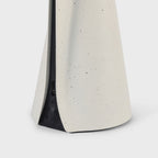 Lampe de table portable Mantle en blanc pierre - Lot de 2