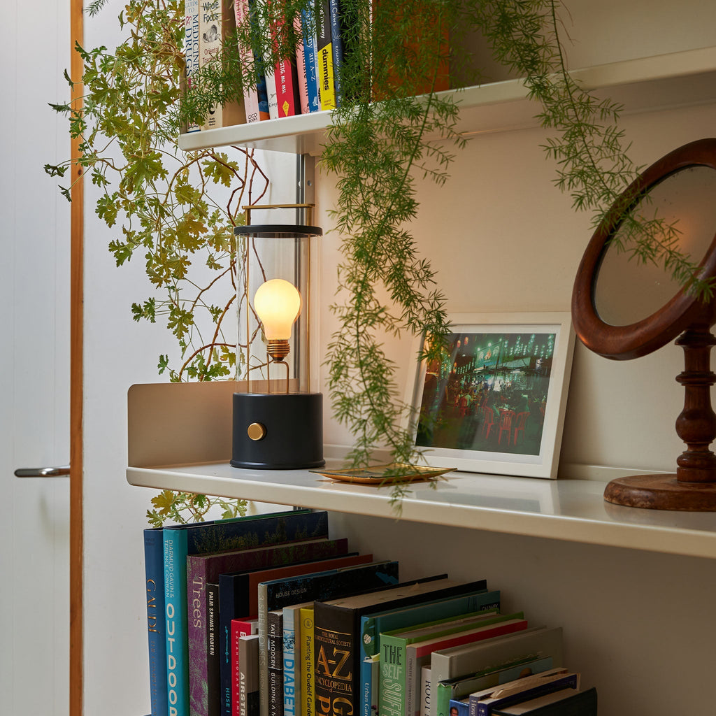 Ensemble lampe portable Muse en noir Hackles