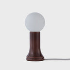 Lampe de table Shore couleur marron bouteille