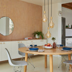 Pendentif triple en laiton