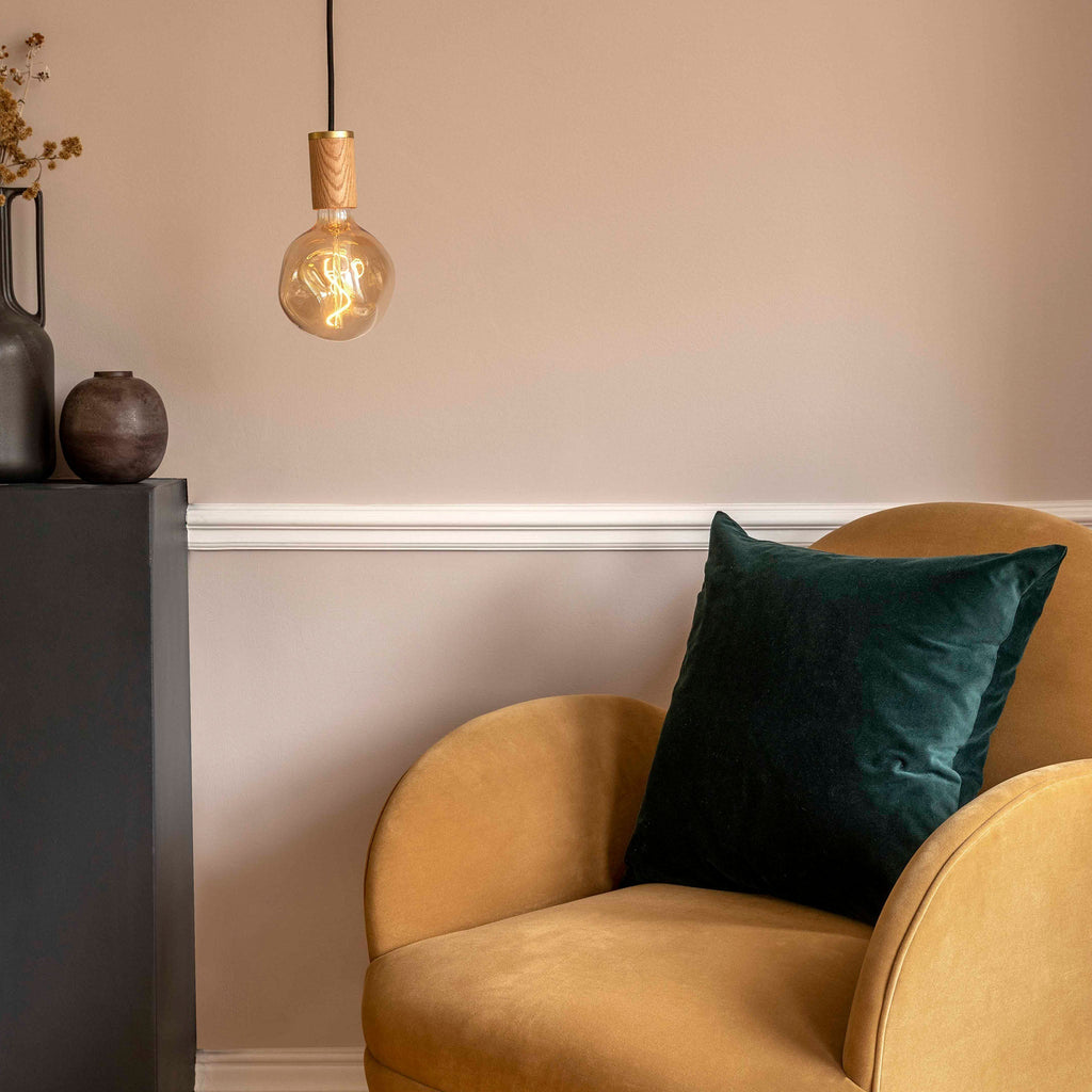 Suspension Voronoi I en chêne